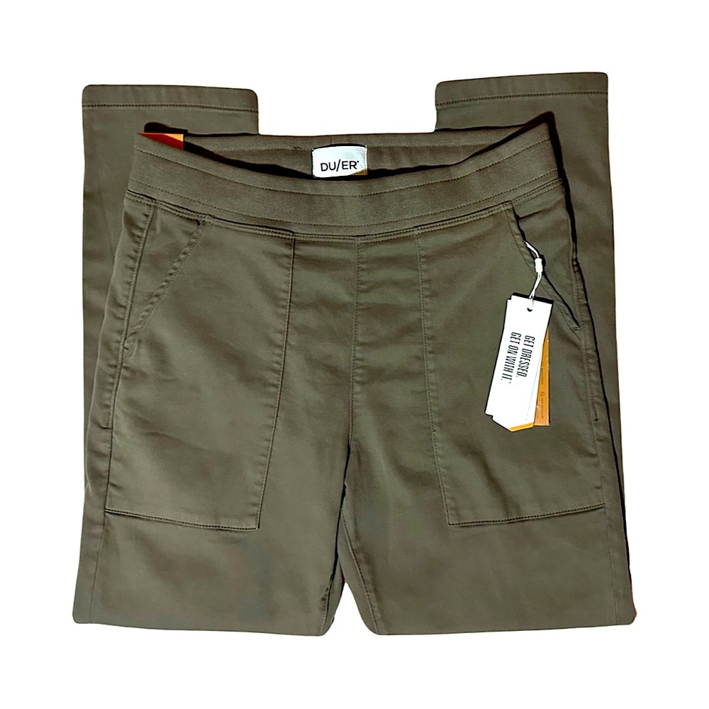DU/ER No Sweat Everyday Pant - Falcon, S Crop